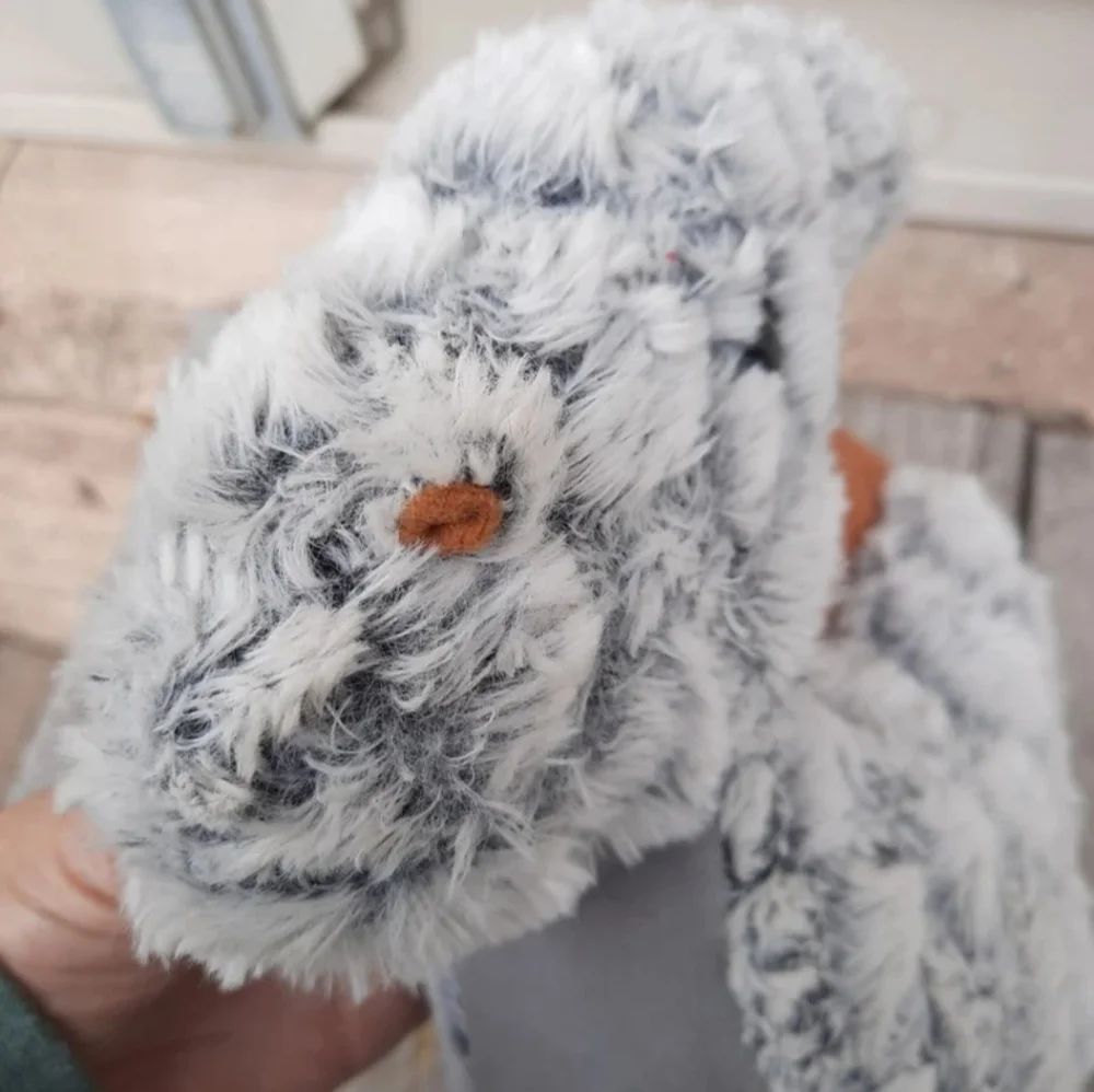 GOFFA dinosaur grey plush stuffed animal